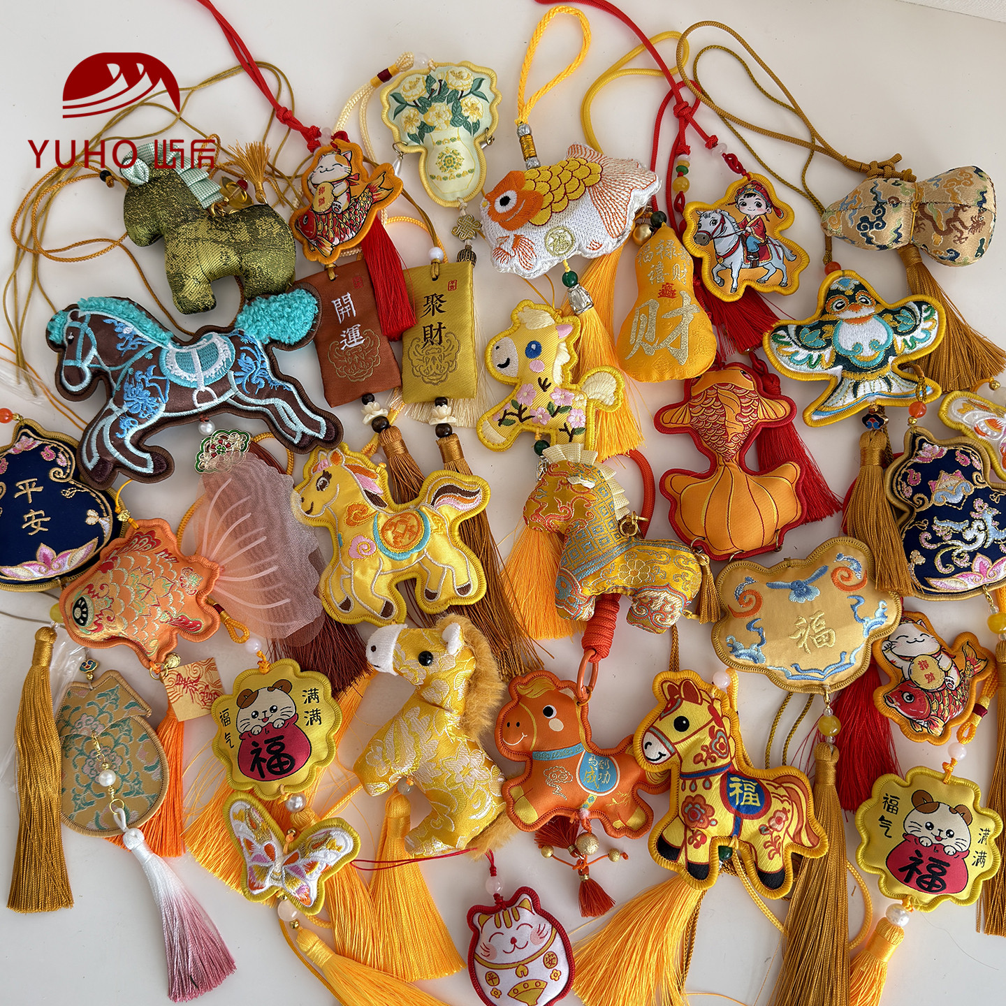 屿后 【2026】新年黄橙合集挂件年宵花福桶香包香囊diy配饰品材料,居家日用,香包/香囊,淘宝优惠券,粉丝福利购,淘宝优惠卷