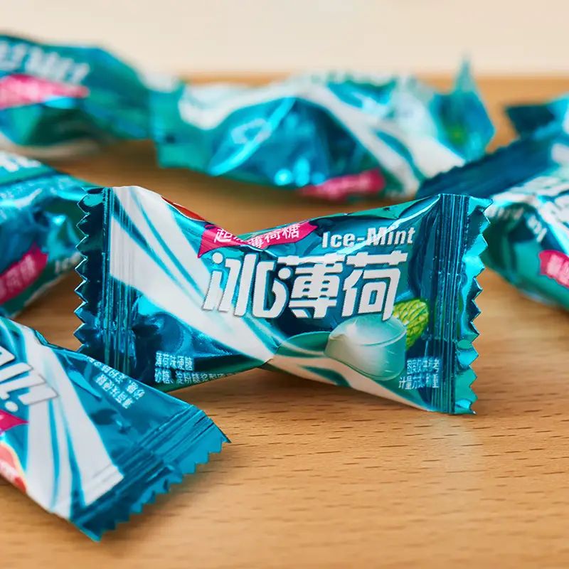 金冠冰薄荷超凉薄荷糖前台招待硬糖餐饮糖果订婚结婚喜糖散装零食