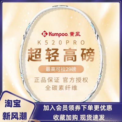 薰风碳素超轻进攻羽毛球拍正品