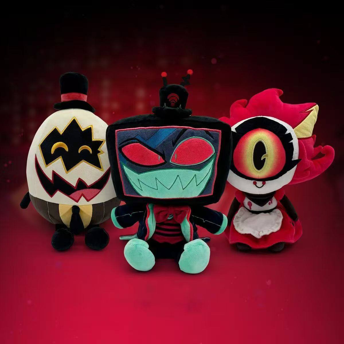 地狱客栈周边安吉尔沃克斯阿拉斯托路西法夏莉晨星棉花娃娃送女生