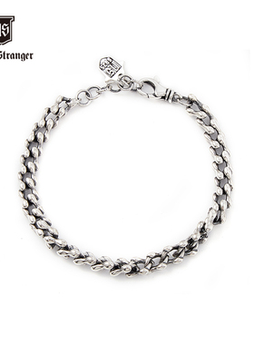NATIVE STRANGER骨骼简约手链925银