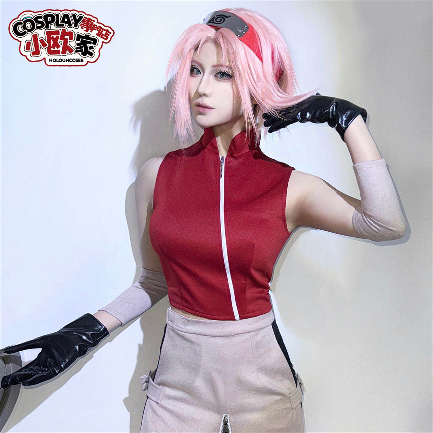 忍者疾风传春野樱cos服cosplay服装全套火影忍者cos小樱角色扮演