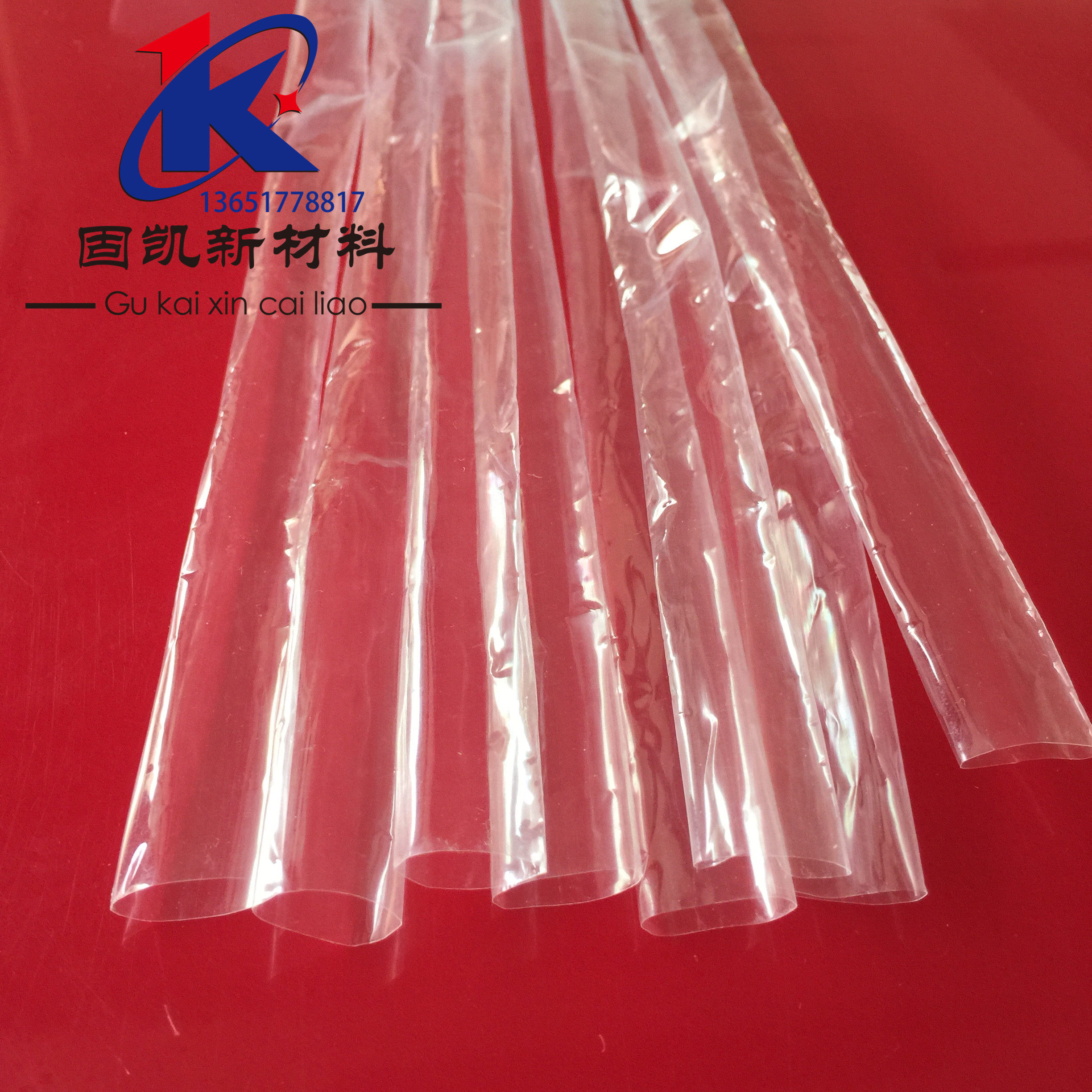 FEP铁氟龙热缩管 超薄透明铁氟龙热缩管 耐高低温腐蚀PFA收缩管图片