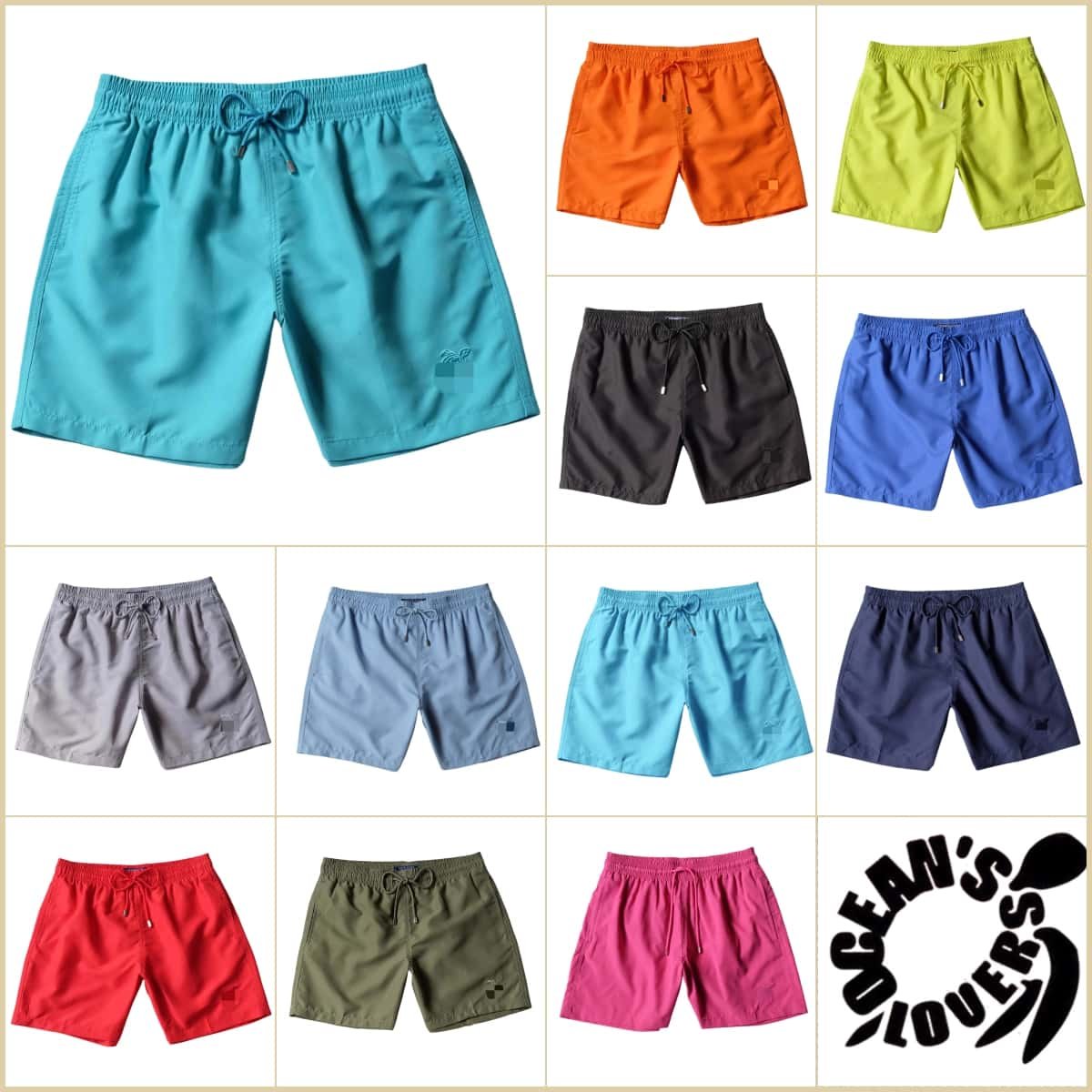 vilebre沙滩裤正品海龟内衬纯色泳裤度假海滩刺绣变色温泉短裤男,运动/瑜伽/健身/球迷用品,男士泳衣,淘宝优惠券,粉丝福利购,淘宝优惠卷