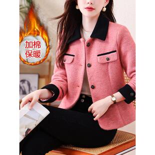 JOYIASS加加厚气质短款小个子外套女冬装新款减龄高级感小香风上