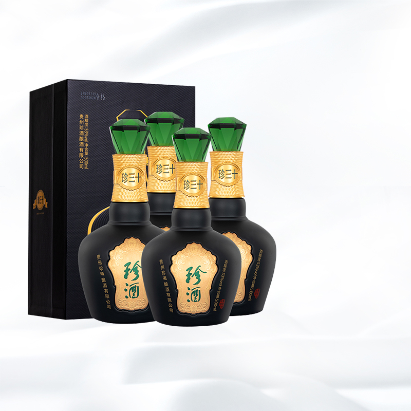 珍酒53度珍三十酱香型白酒