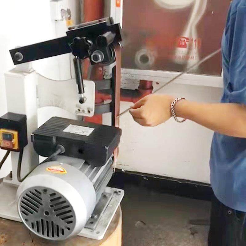 新款工厂家用小型立式电动砂带机磨刀开刃器不锈钢平面打包邮