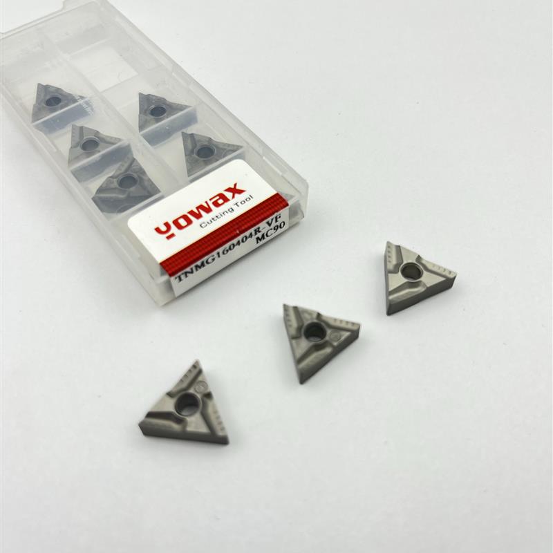 新款伊瓦斯数控刀片TNMG160404R三角形开粗160408R开槽外圆粗包邮