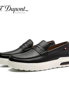 S.T. Dupont/都彭舒适商务休闲乐福懒人鞋一脚蹬真皮鞋L34180813