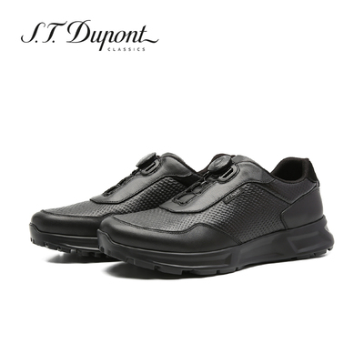 都彭男鞋新款运动鞋真皮休闲鞋