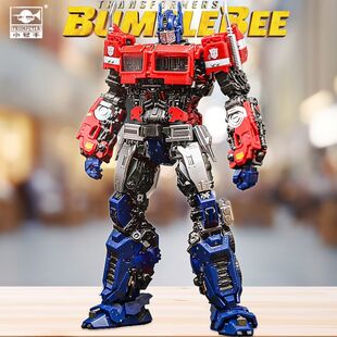 新款正版小号手变形金刚大黄蜂擎天柱外传免胶可动拼装模型08111