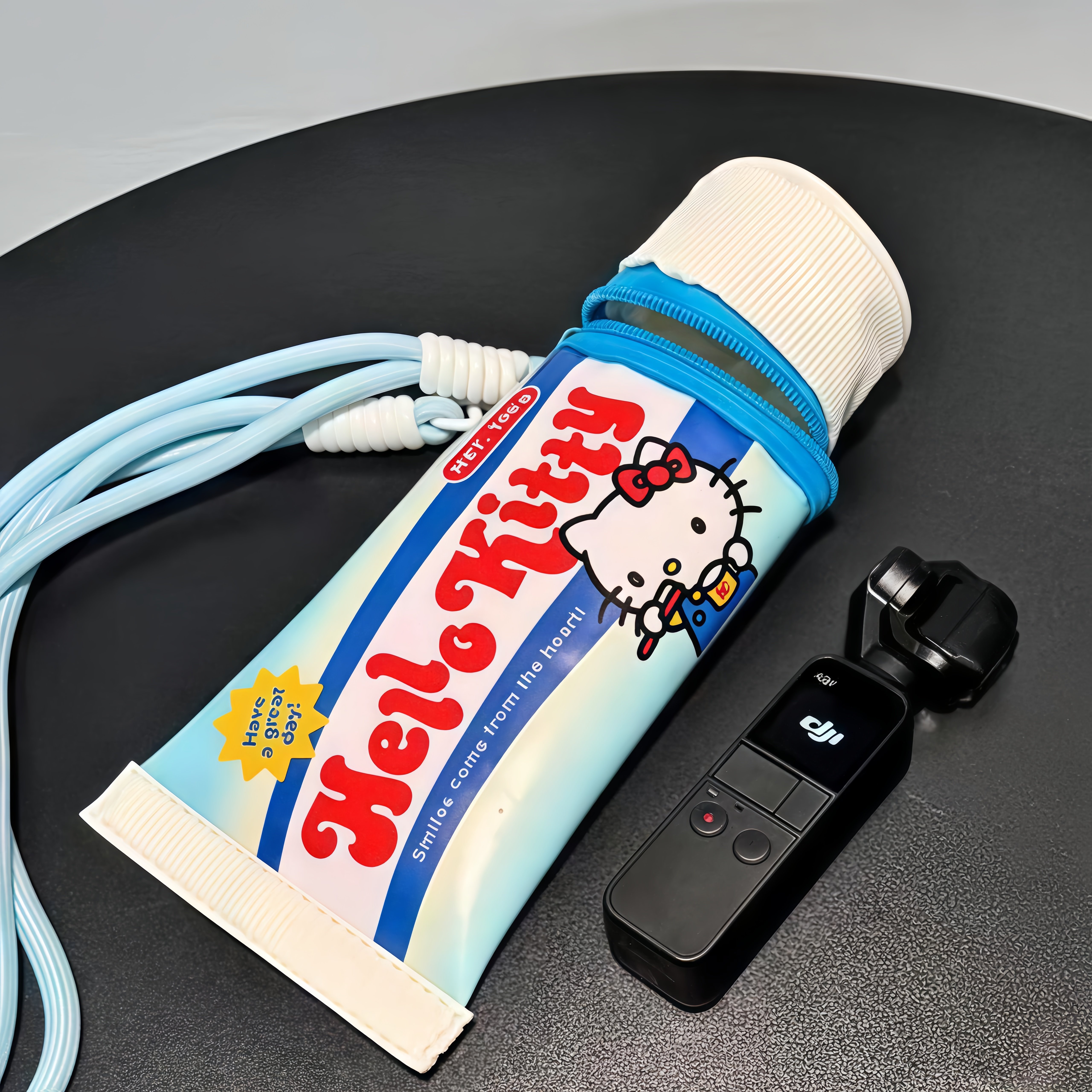 HelloKitty收纳包大疆pocket3/4相机包保护套化妆眼镜耳机数据线图片