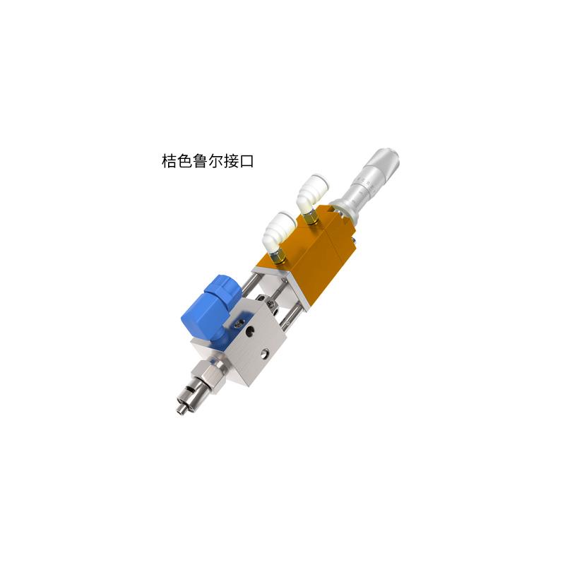 新款QLH21B千分尺顶针式点胶阀精密点胶阀UV胶墨水酒精点胶阀包邮