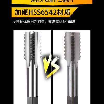 新款美英美制丝锥美制机用丝攻1-15/16-6UN 2寸 2-1/8 2-包邮