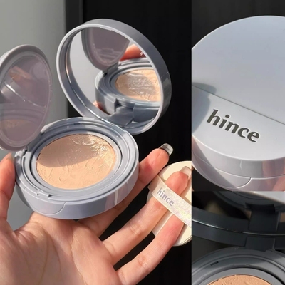 韩国hince气垫哑光新款雾霾蓝