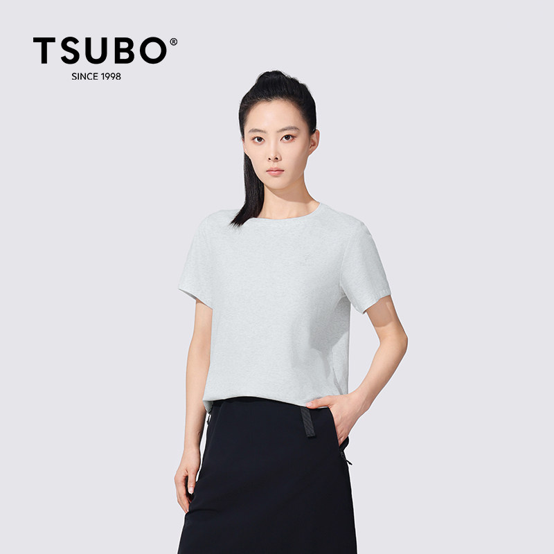 TSUBO经典LOGO短袖T恤