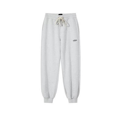 尺不TSUBO 秋冬新款时尚宽松直筒休闲棉质垂感百搭运动卫裤