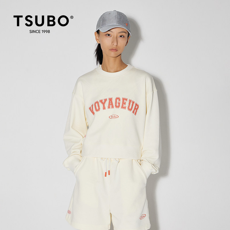 TSUBO男女宽松同款卫衣