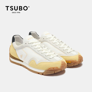 尺不TSUBO鞋 皮布復古運動防滑戶外潮鞋 新CR2.0山系休閑都市徒步鞋