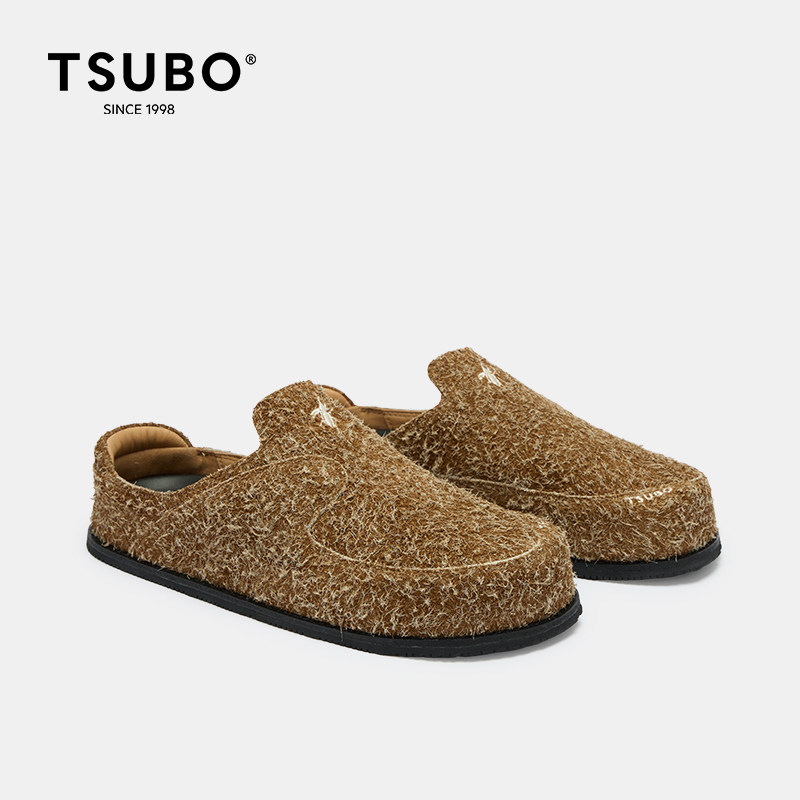 TSUBO秋冬新款女士潮流包头拖