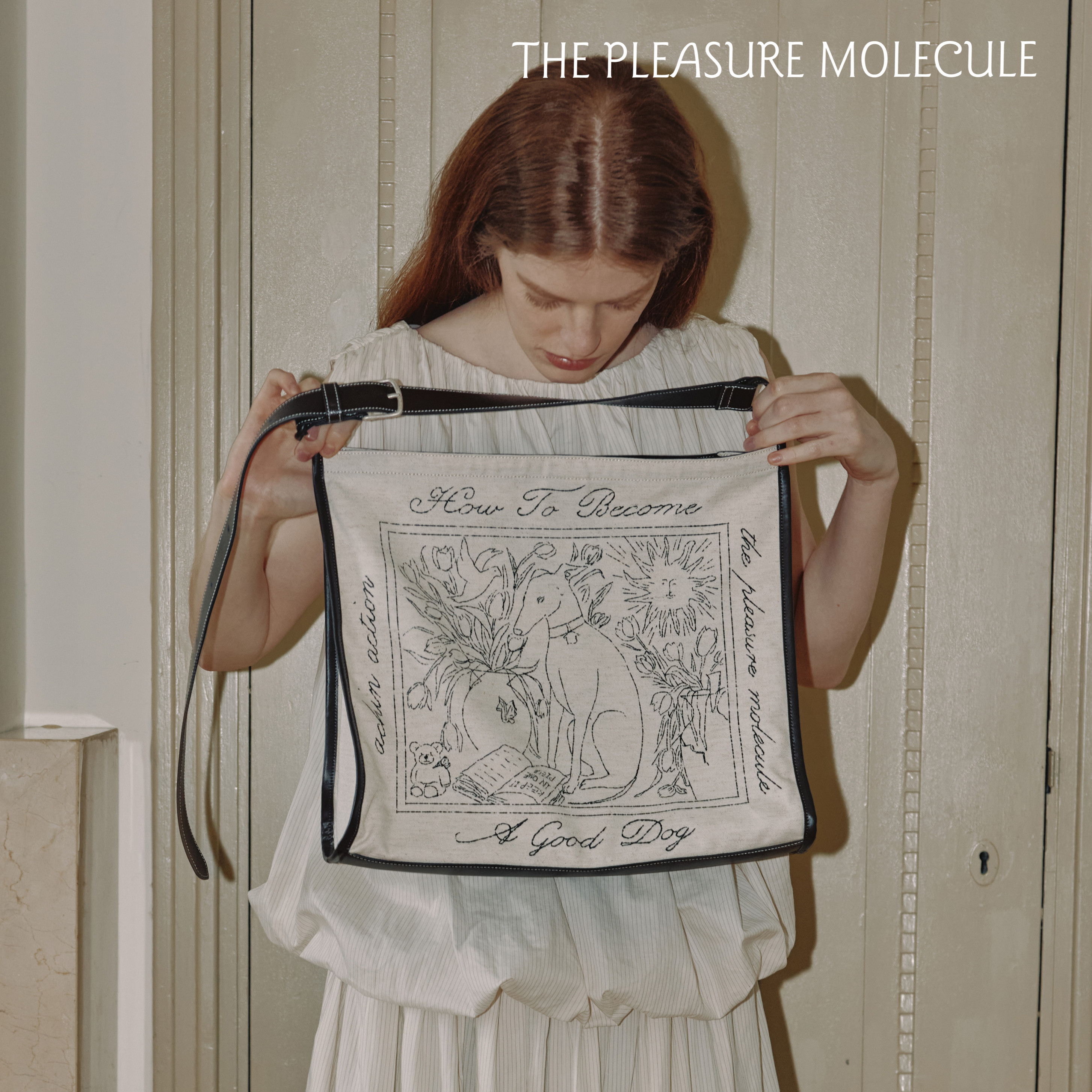 the pleasure molecule新款守护天使包单肩斜挎托特超轻大容量