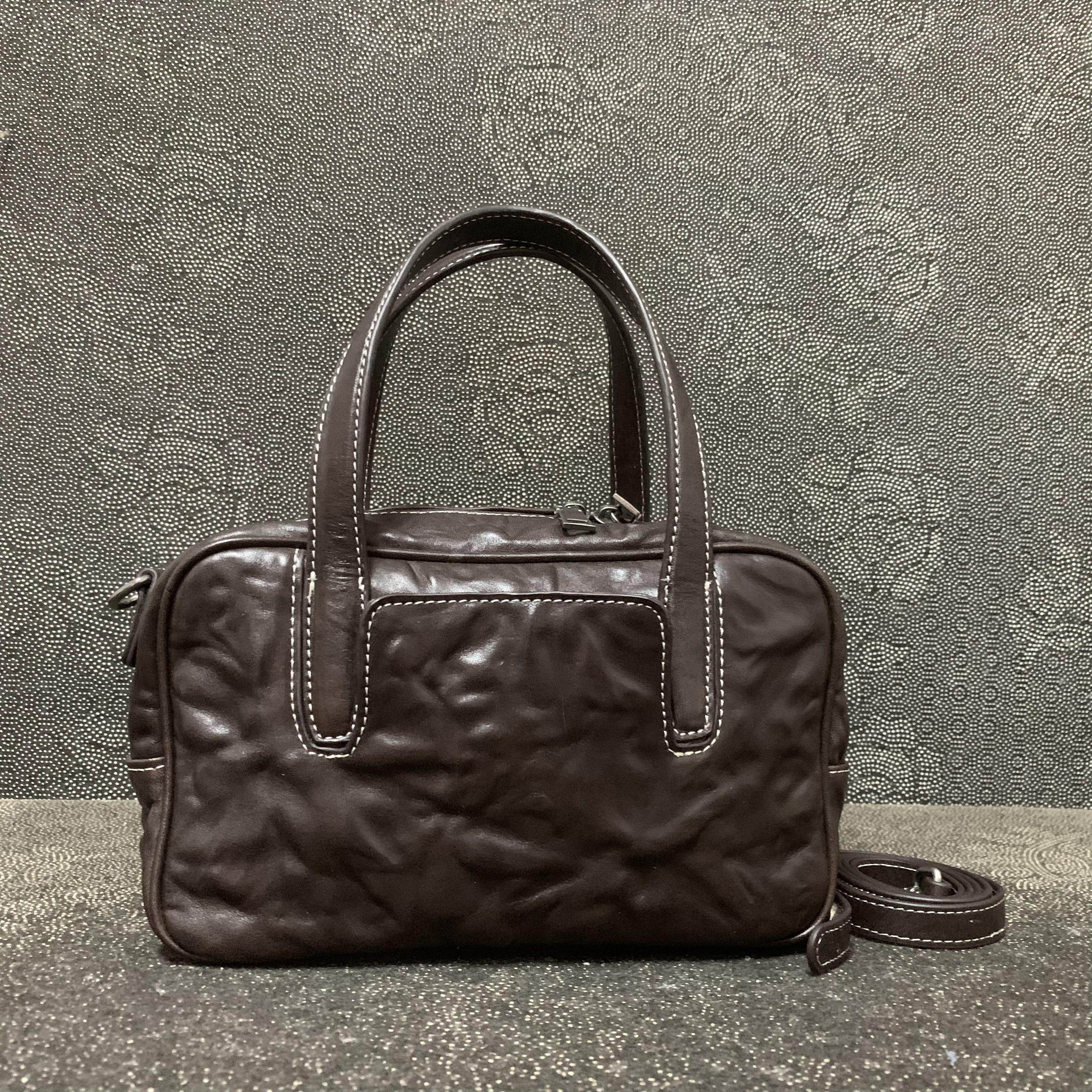 新品真皮女包复古百搭时尚头层牛皮女手提单肩复古实用简约枕头包