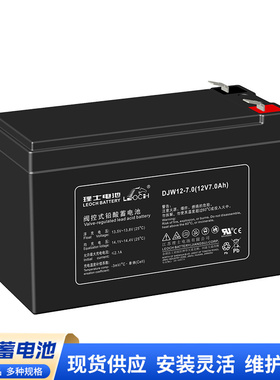 巨人通力电梯配件理士DJW12-4.5ah蓄电池轿顶应急12V5AH7AH电瓶