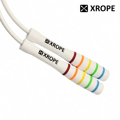 自助搭配XROPE多彩手柄5mm低温防冻全温TPU绳+6mm常温PVC绳跳绳