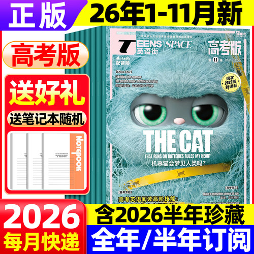 英语街杂志高考版2026年11月