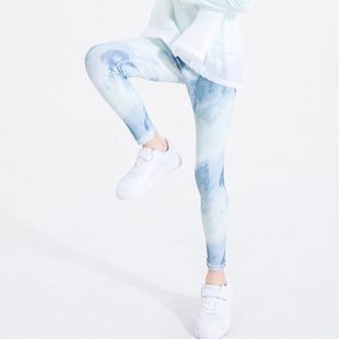 网球服速干高弹儿童瑜伽裤 女童运动裤 2026透气亲子裤 4折专区