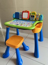 伟易达4合1点触学习桌多功能点读笔英语早教机2-3岁儿童启蒙玩具