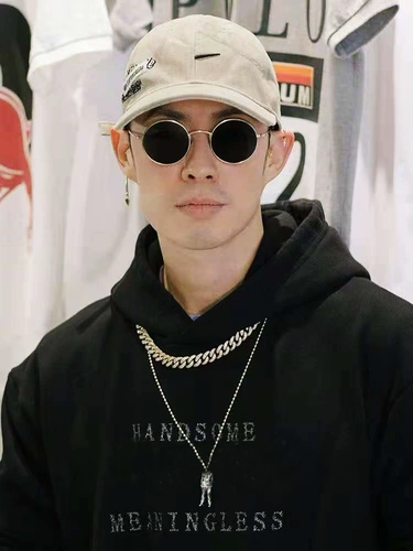 Мужские солнцезащитные очки, ретро объектив на солнечной энергии