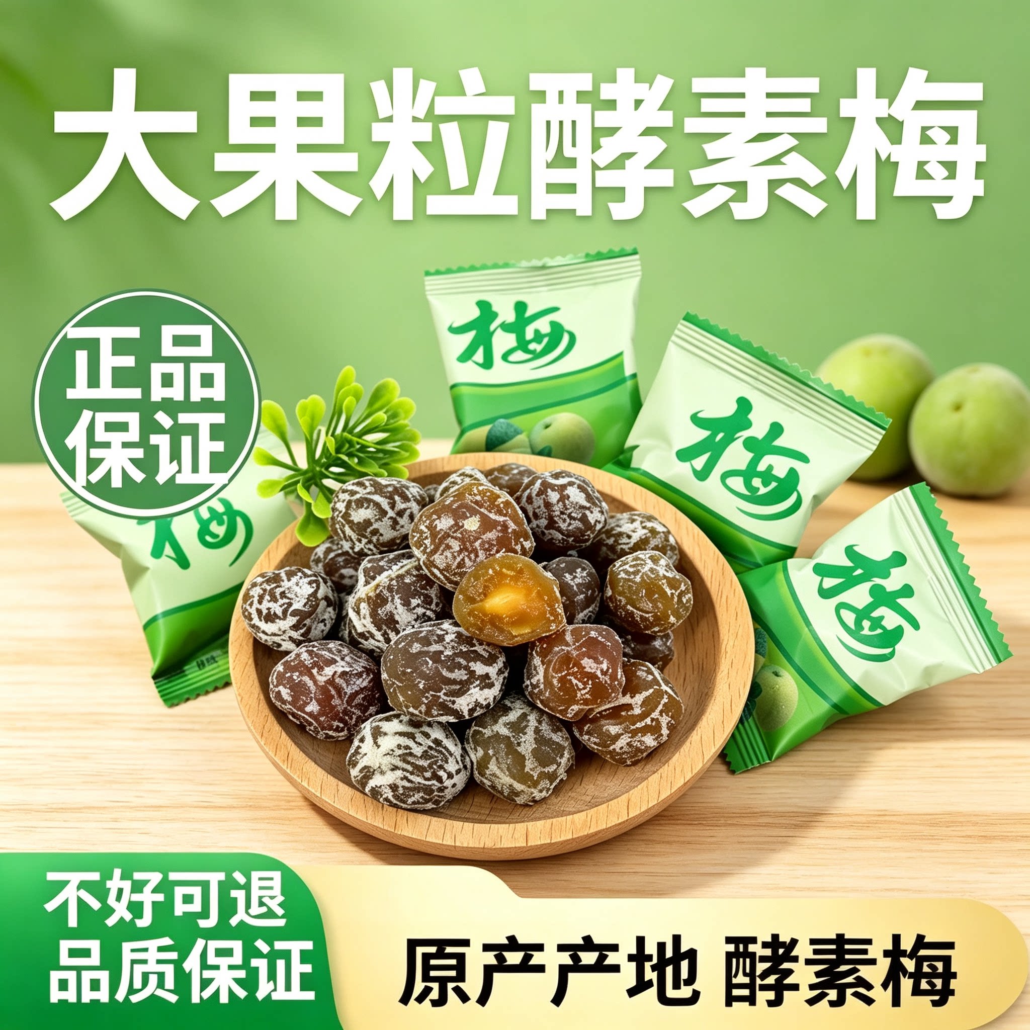 正品酵素青梅加强版清净果燃纸so身低脂升级款低卡排清果冻便携