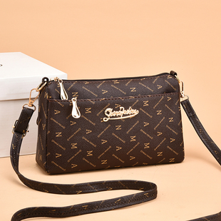 包包女2025新款 单肩包小方包软皮女包 斜挎百搭大容量气质多层时尚