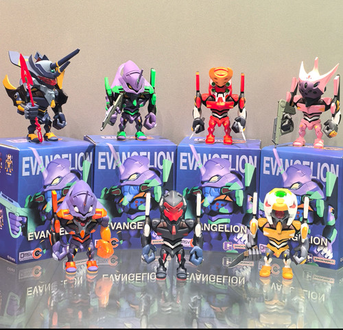 万代QMSV-C EVANGELION新世纪福音战士盲盒潮玩EVA初号机礼物