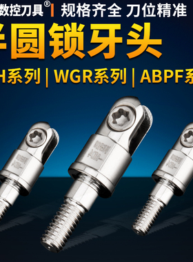 分体式BAP300RBAP400R锁牙式铣刀头1604数控抗震刀杆1135螺纹刀头