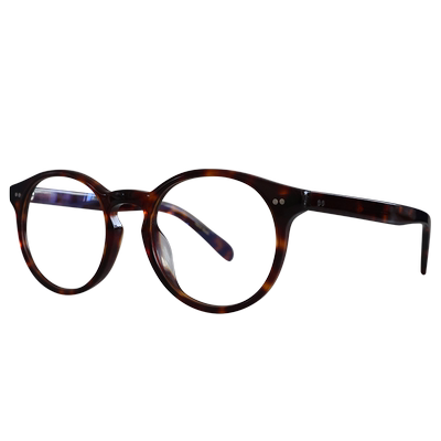 脱壳眼镜女时髦板材圆框