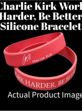 跨境新品 Memorial Silicone Bracelets硅胶纪念手环现货供应