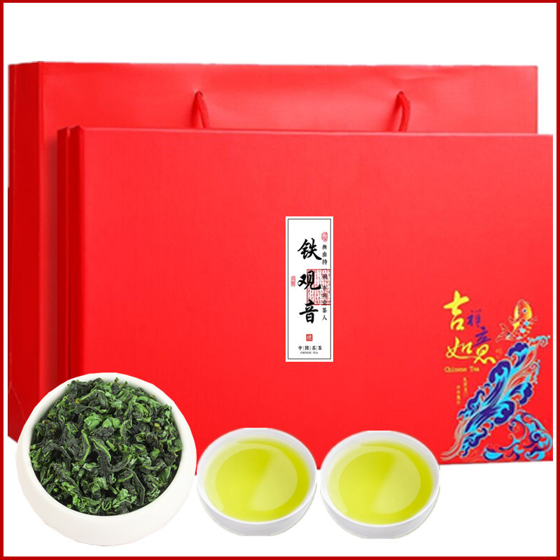 六创2024新茶铁观音浓香安溪秋茶乌龙茶礼盒装送礼长辈500g茶叶