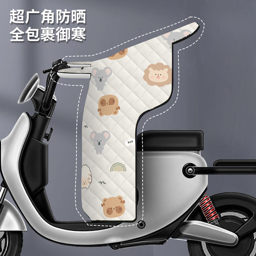 雅迪专用电动车挡风被冬季防雨罩