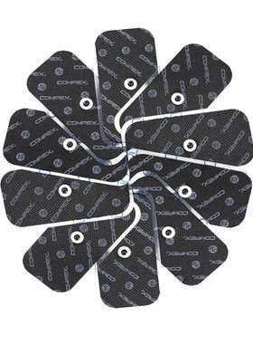 DJO  COMPEX健身仪 电极贴片 黑色套包 电极片(3种规格任意搭配)