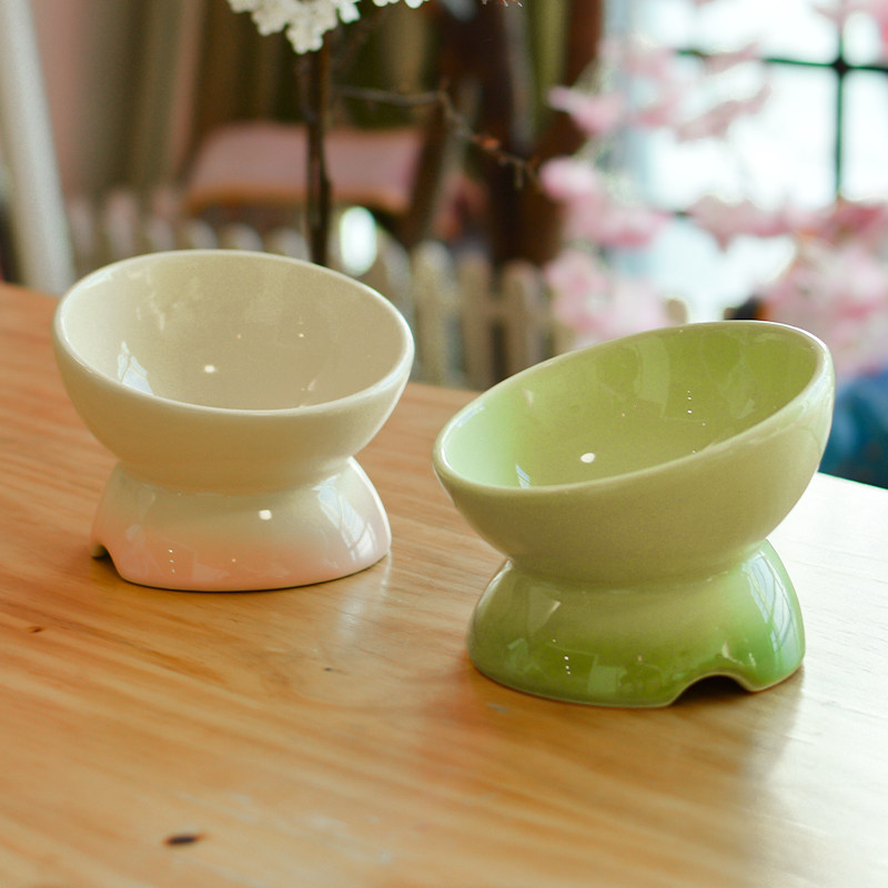 陶瓷猫狗碗斜坡食碗猫碗狗碗宠物饮水器防溅防滑底座,宠物/宠物食品及用品,猫狗碗/慢食碗,淘宝优惠券,粉丝福利购,淘宝优惠卷