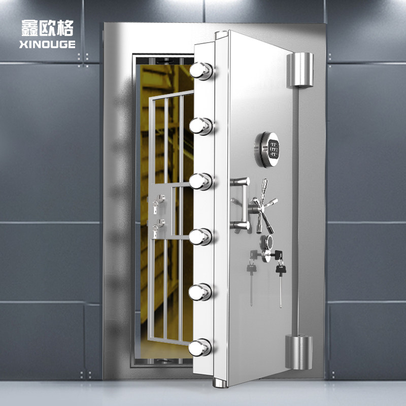 鑫欧格定制不锈钢银行金库门家用密室门枪械弹药库智能防盗门珠宝金店