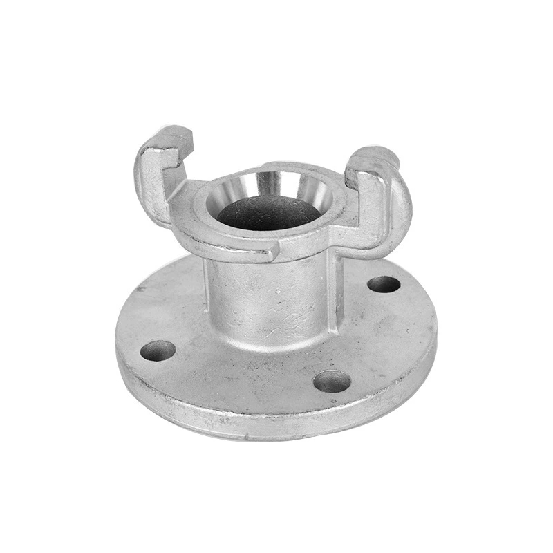 液氧槽车卸液专用软管不锈钢法兰羊角快速接头DN40低温储罐铜垫圈