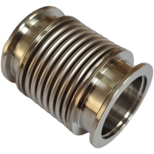 速发真空波纹管KF快装接头不锈钢304 柔性可伸缩弹性弯曲耐折管道