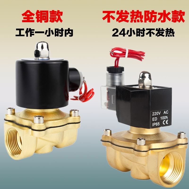 定时电磁水阀门时间开关自来水管龙头浇花自动放水电子排水阀220v