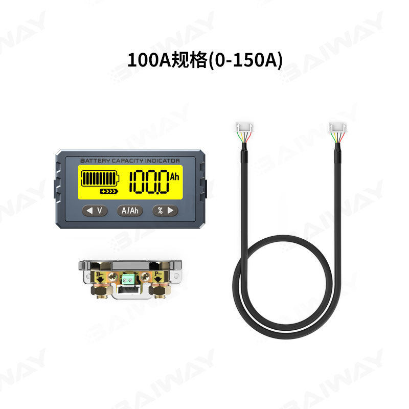 2023新款库仑计 电池电量监视器 换电改装库伦计 磷酸铁锂电量表