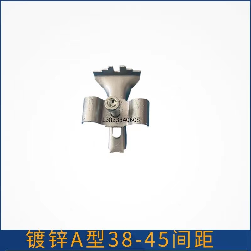 钢格栅板卡扣安装夹扣件夹具卡子固定卡镀锌连接件不锈钢 A M C型