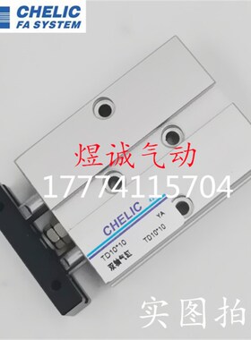 气立可双杆气缸TD20*10 20 25 30 40 50 75 100 200 TD16X32X1250