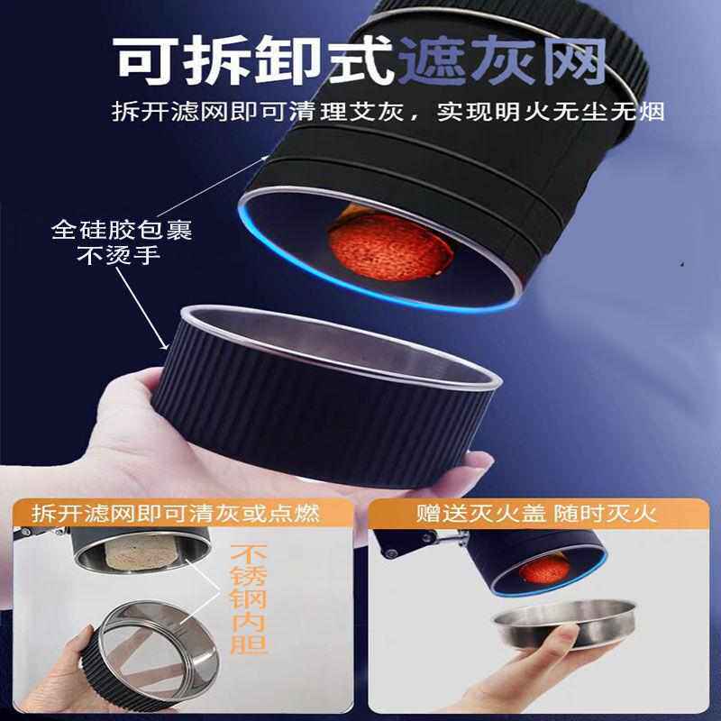 艾灸排烟支架家用防烫悬灸排烟一体机雷火灸艾条吸烟器艾灸仪器